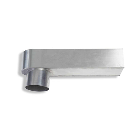 Rheinzink Stadsuitloop 60x80 mm Ø 80 mm-584583