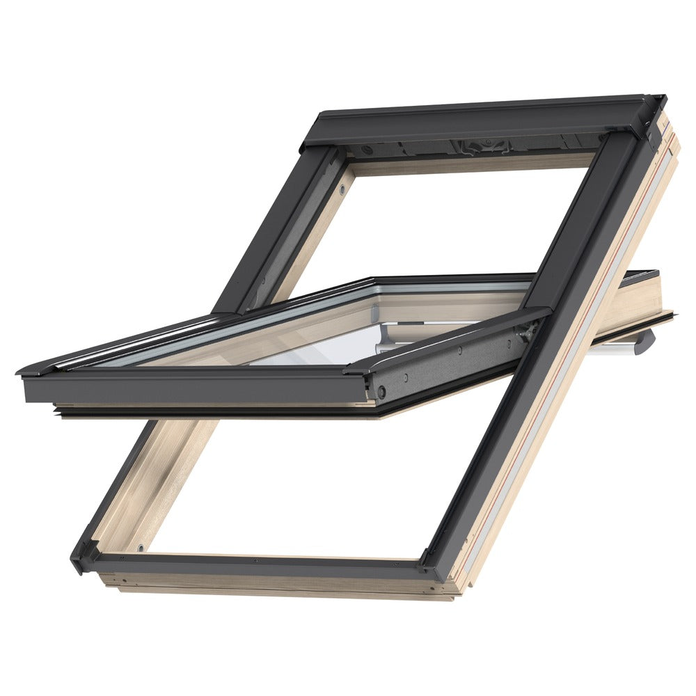 VELUX Dakvenster GGL MK04 2070 grenen 78x98 cm wit gelakt 1 stuk FSC Mix Credit-584716