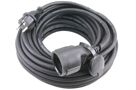 Q-link Verlengkabel 3x1,5 mm² neopreen randaarde spatwaterdicht 20 meter-585321