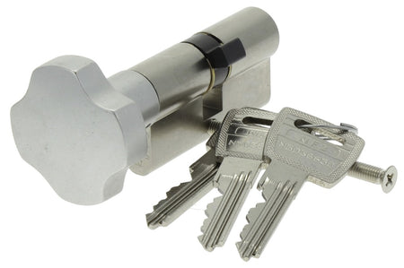 Nemef Cilinder Met Knop 116/9 Nikkel 30/30 SKG2-585787