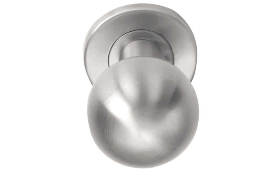 VoordeurKnop Met Rozet SKG3 RVS 52mm-585852