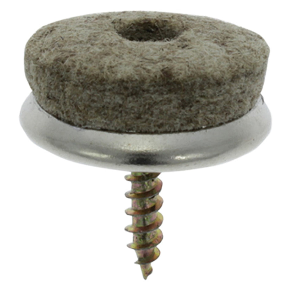 StarX Viltschroef Staal 20mm Bruin 4stuks-586023
