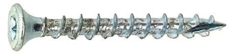 Woodies Ultimate Glaslatschroef Verzinkt VK 3,5x40mm Deeldraad T10 200st-586234
