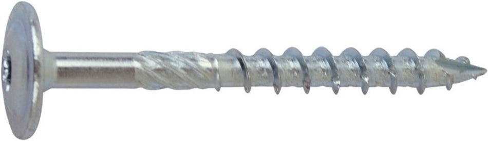 Woodies Ultimate Tellerkopschroef Verzinkt 8mm Deeldraad T40 50st-586255