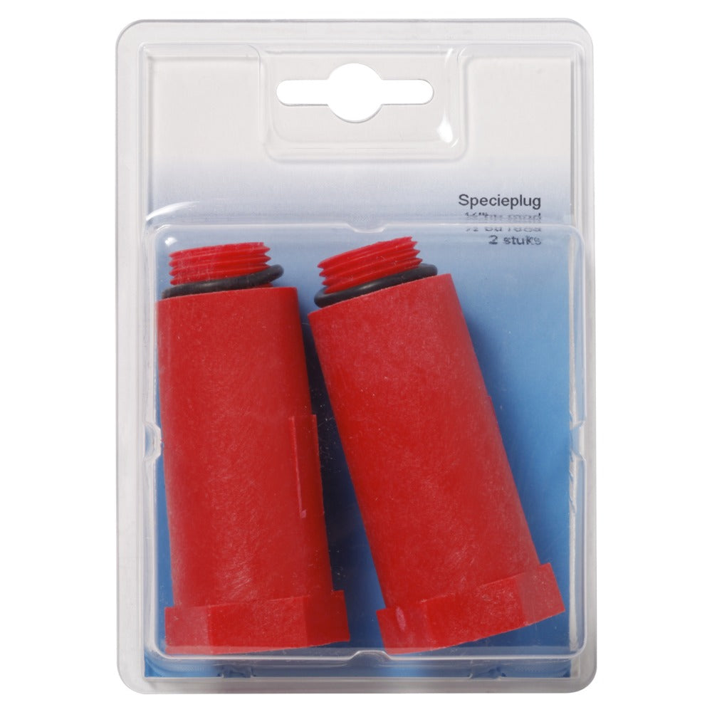 Uponor MLC Speciplug + O-ring 1/2'' rood-586470