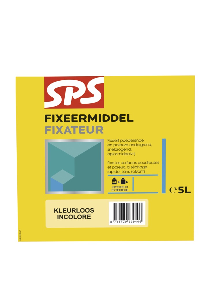 SPS Fix-Primer Fixeermiddel Kleurloos 5L-586908