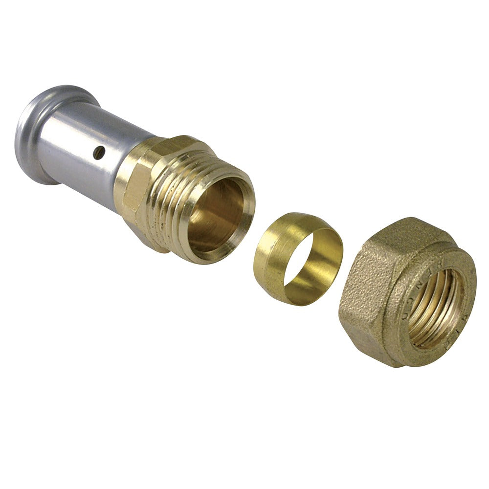 Henco pers Koppeling 20x22 mm knel-587302