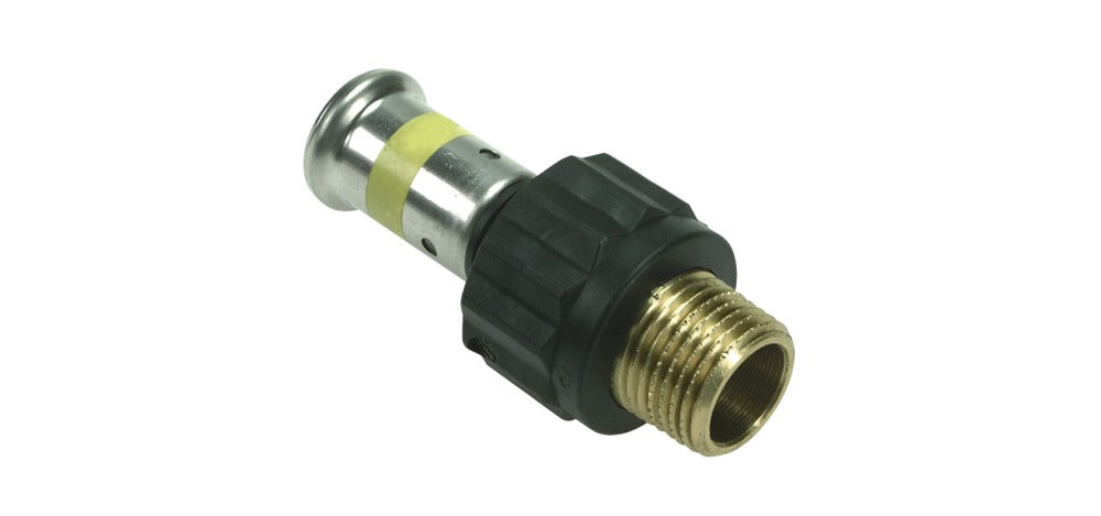 Henco gas pers Puntstuk 16x1/2'' buitendraad kunststof-587342