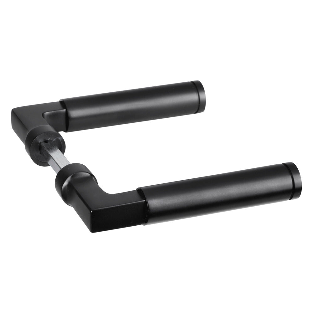 Impresso Aston Deurkruk Modulair Aluminium Zwart 2stuks-587414