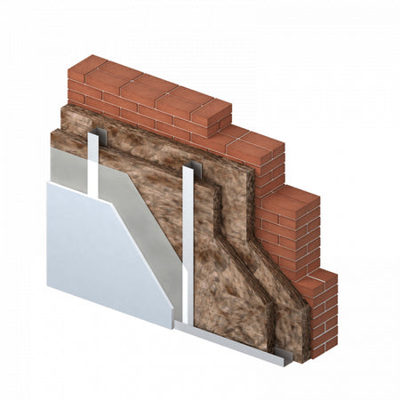 Knauf Insulation Acoustifit Glaswol Isolatieplaat 1350x600mm-587638