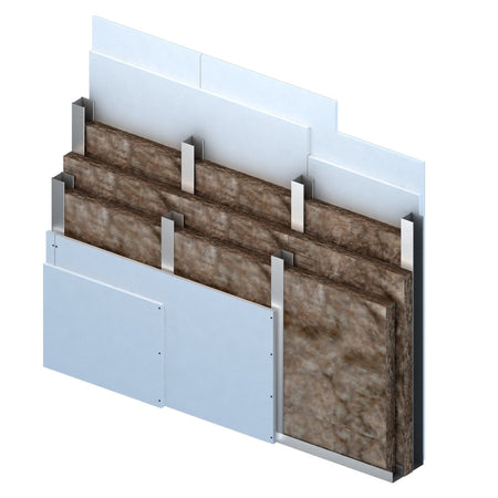 Knauf Insulation Acoustifit Glaswol Isolatieplaat 1350x600mm-587639