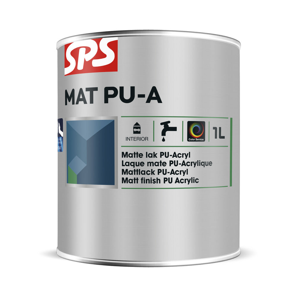SPS Lak Mat PU-A Wit 2,5L-588300