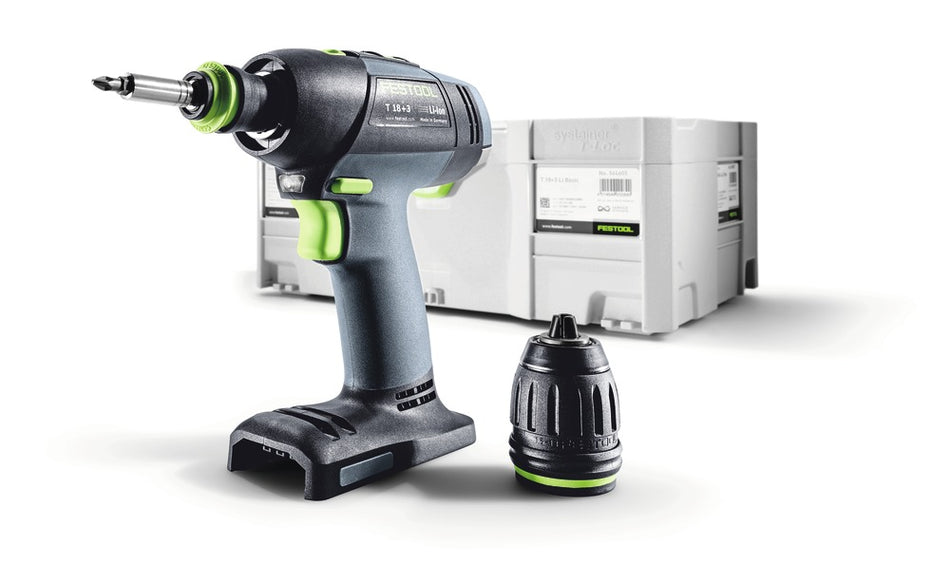 Festool Accu Schroefboormachine T 18+3 Li-Basic-588787