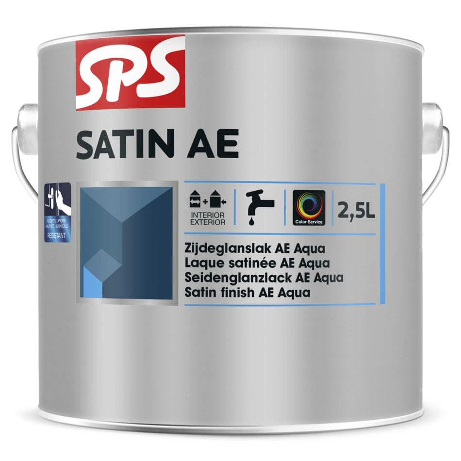 SPS Lak Satin AE Lak RAL 9010 2,5L-589340