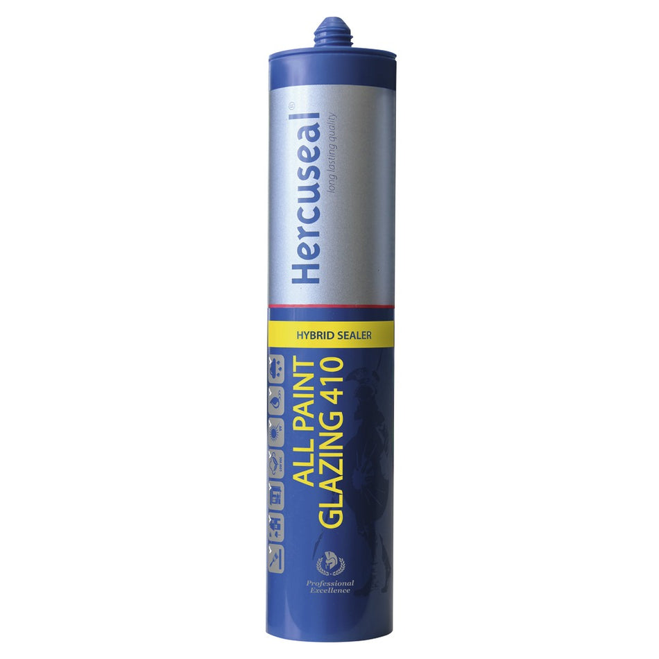 Hercuseal Afdichtingskit All Paint Glazing 410 Wit 290ml-589541