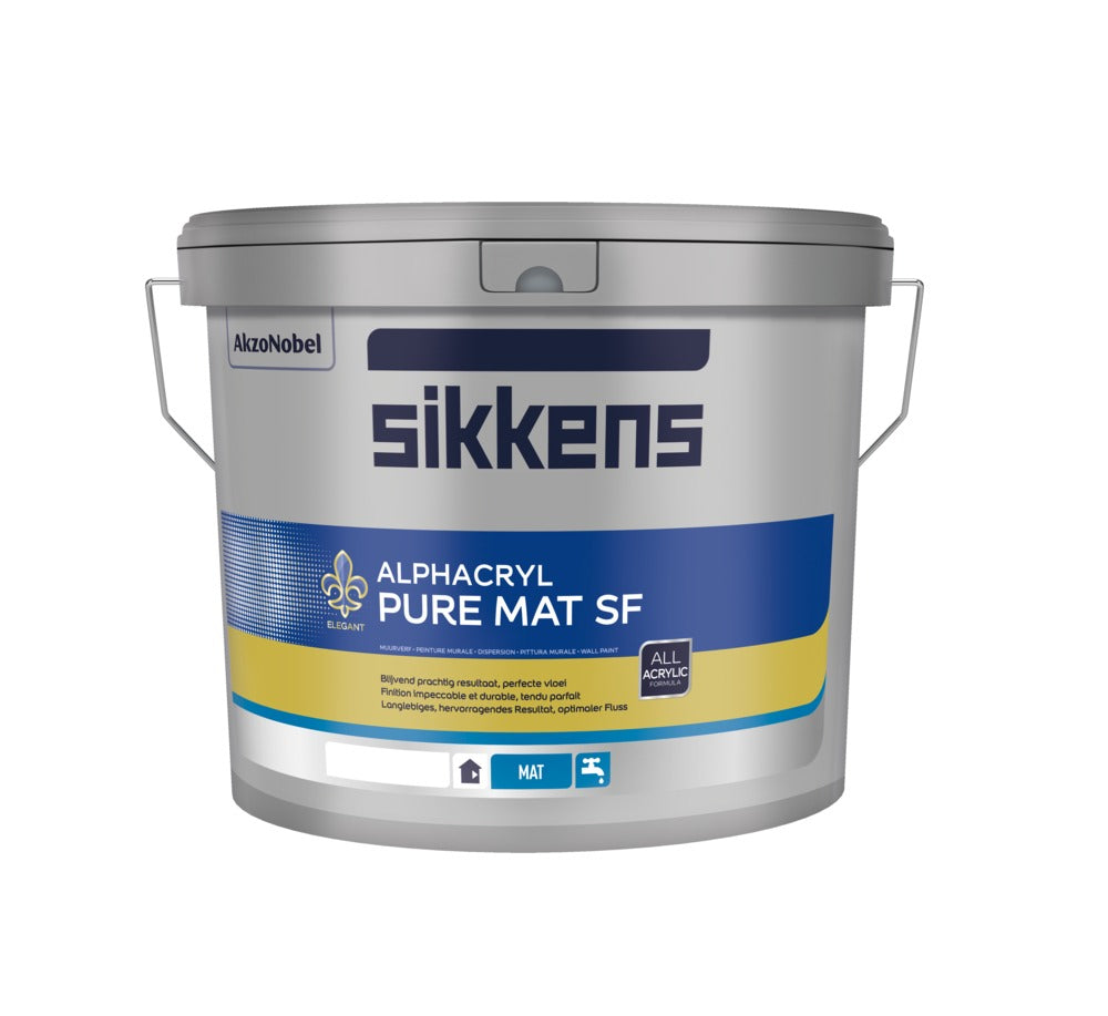 Sikkens Muurverf Alphacryl Pure Mat SF W05 5L-590593