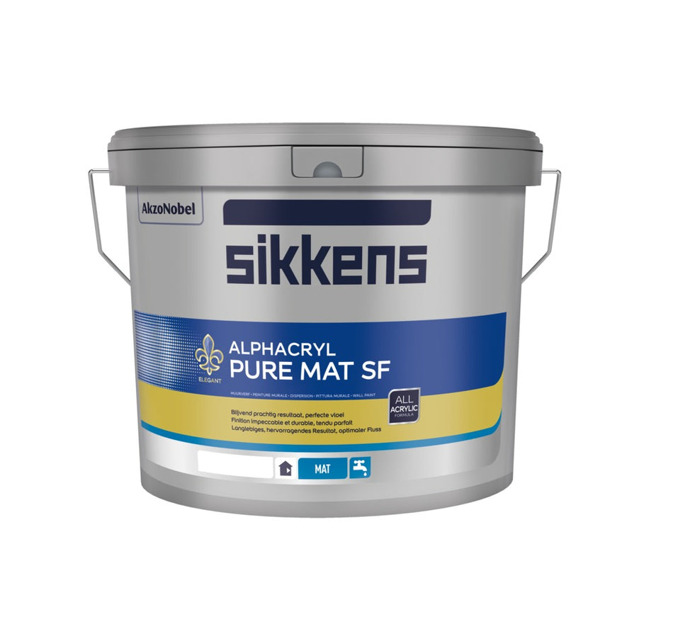Sikkens Muurverf Alphacryl Pure Mat SF W05 5L-590593