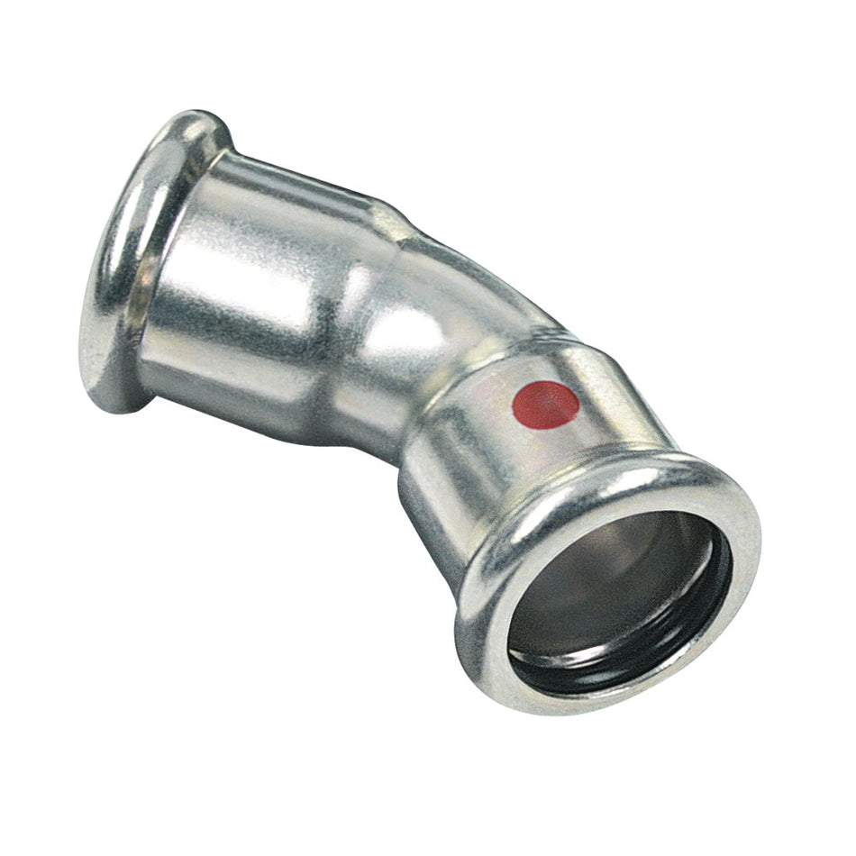 BONFIX Press Bocht CV Staalverzinkt  45° 15x15mm 3st-591006