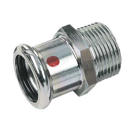 BONFIX Press Puntstuk CV Buitendraad Staalverzinkt 3/4"x22mm 3st-591016