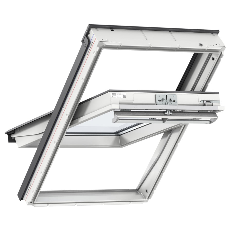 VELUX Dakraam GGU SK06 0070 Grenen PU-Gecoat Wit 114x118cm 100% PEFC-591512
