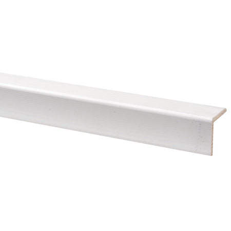 Hoeklat Grenen Wit Gegrond 27x27x2700mm FSC Mix 70%-597801