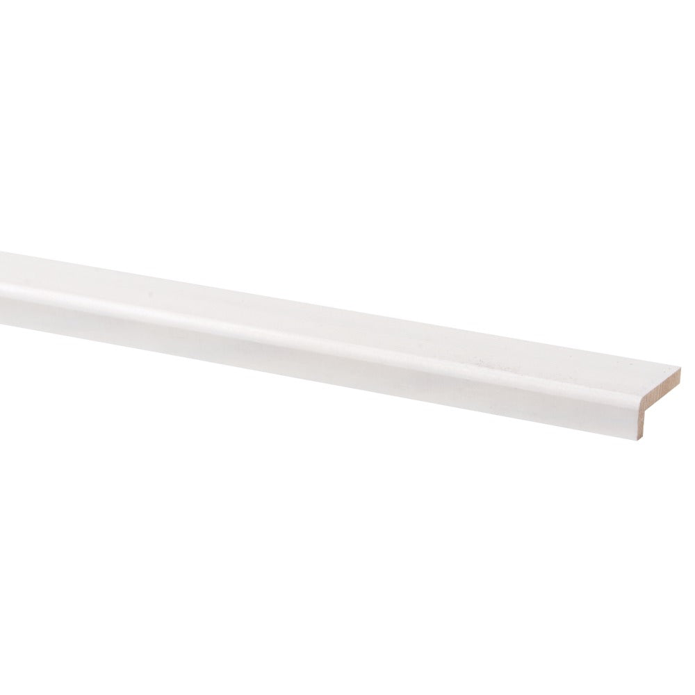 Hoeklat Grenen Wit Gegrond 12x32x2700mm FSC Mix 70%-597804