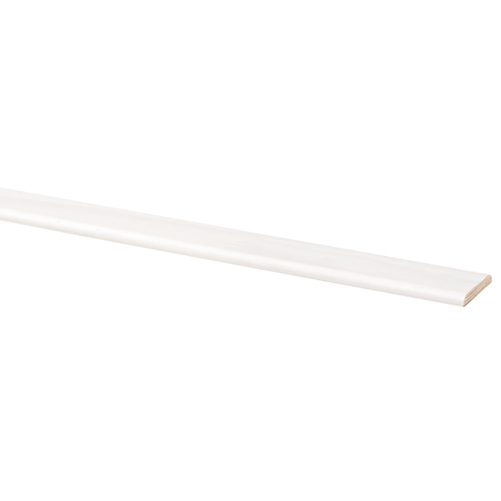 Afdeklijst Grenen Wit Gegrond 4x30x2700mm FSC Mix 70%-597813