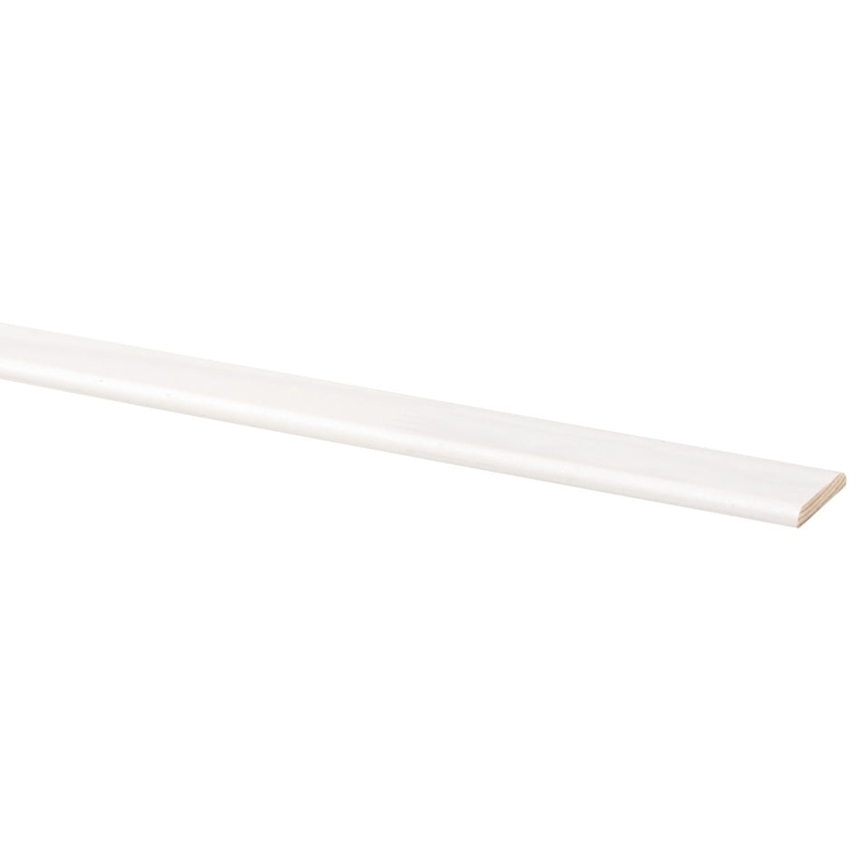 Afdeklijst Grenen Wit Gegrond 4x30x2700mm FSC Mix 70%-597813