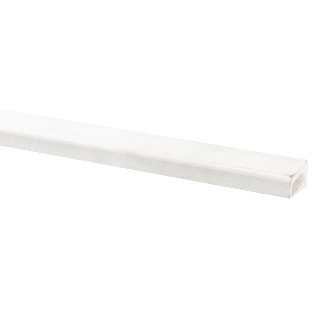 Glaslat Hardhout Wit Gegrond 17x28x2700mm FSC Mix 70%-597829