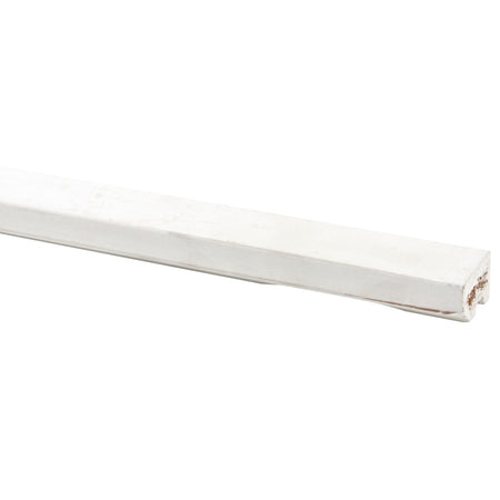 Glaslat Hardhout Wit Gegrond 24x28x2700mm FSC Mix 70%-597831