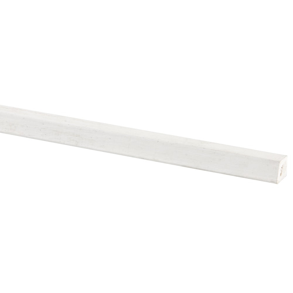 Glaslat Hardhout Wit Gegrond 17x15x2700mm FSC Mix 70%-597832