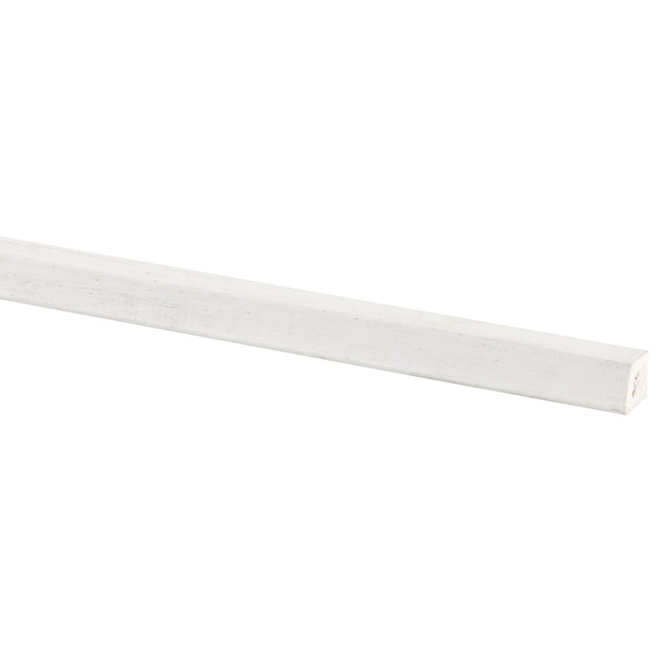 Glaslat Hardhout Wit Gegrond 17x15x2700mm FSC Mix 70%-597832
