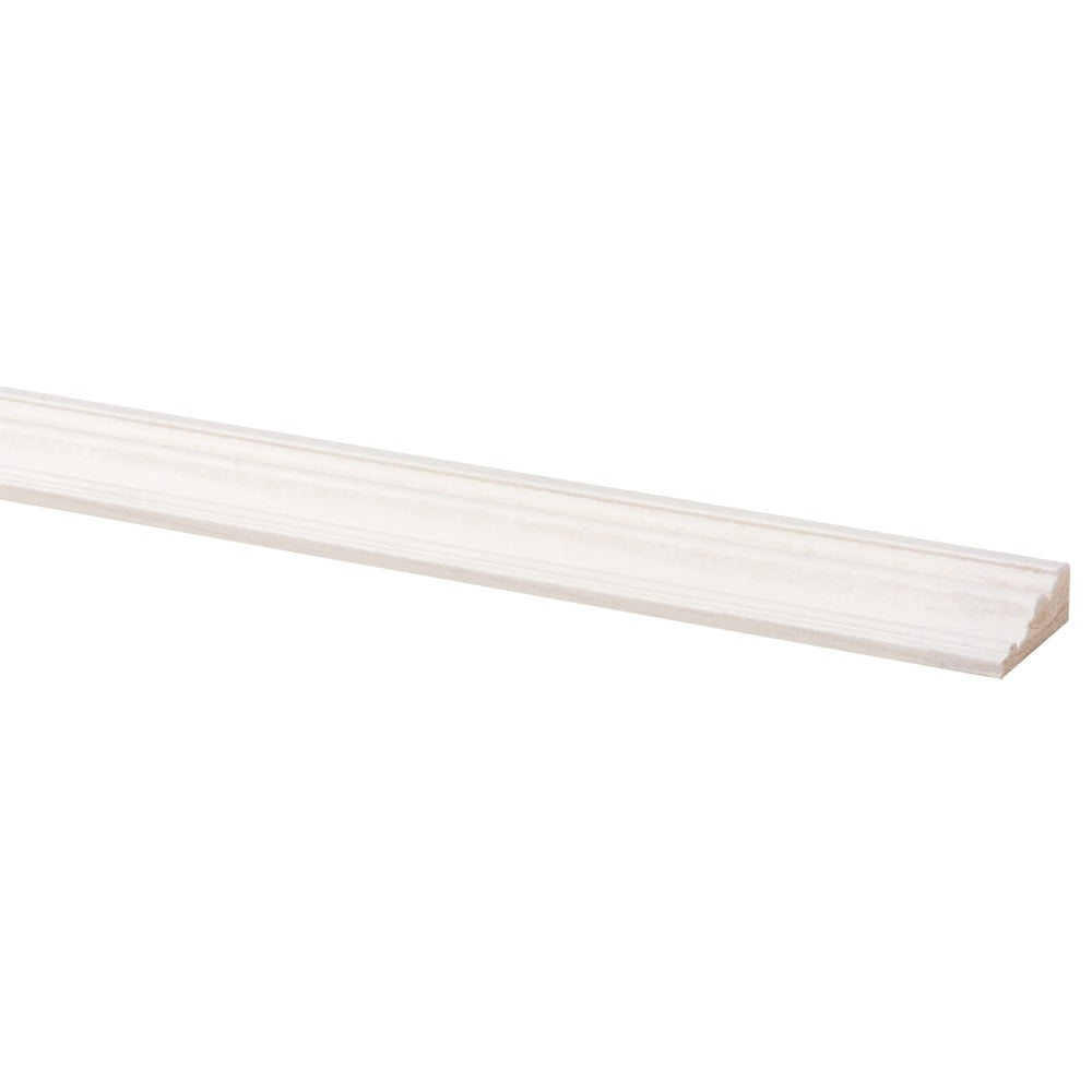 Decorlijst Grenen Wit Gegrond 12x32x2700mm FSC Mix 70%-597864