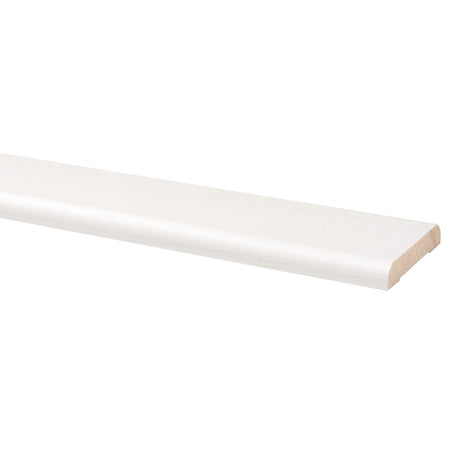 Koplat Recht Grenen Wit Gegrond 12x68x2700mm FSC Mix 70%-597869