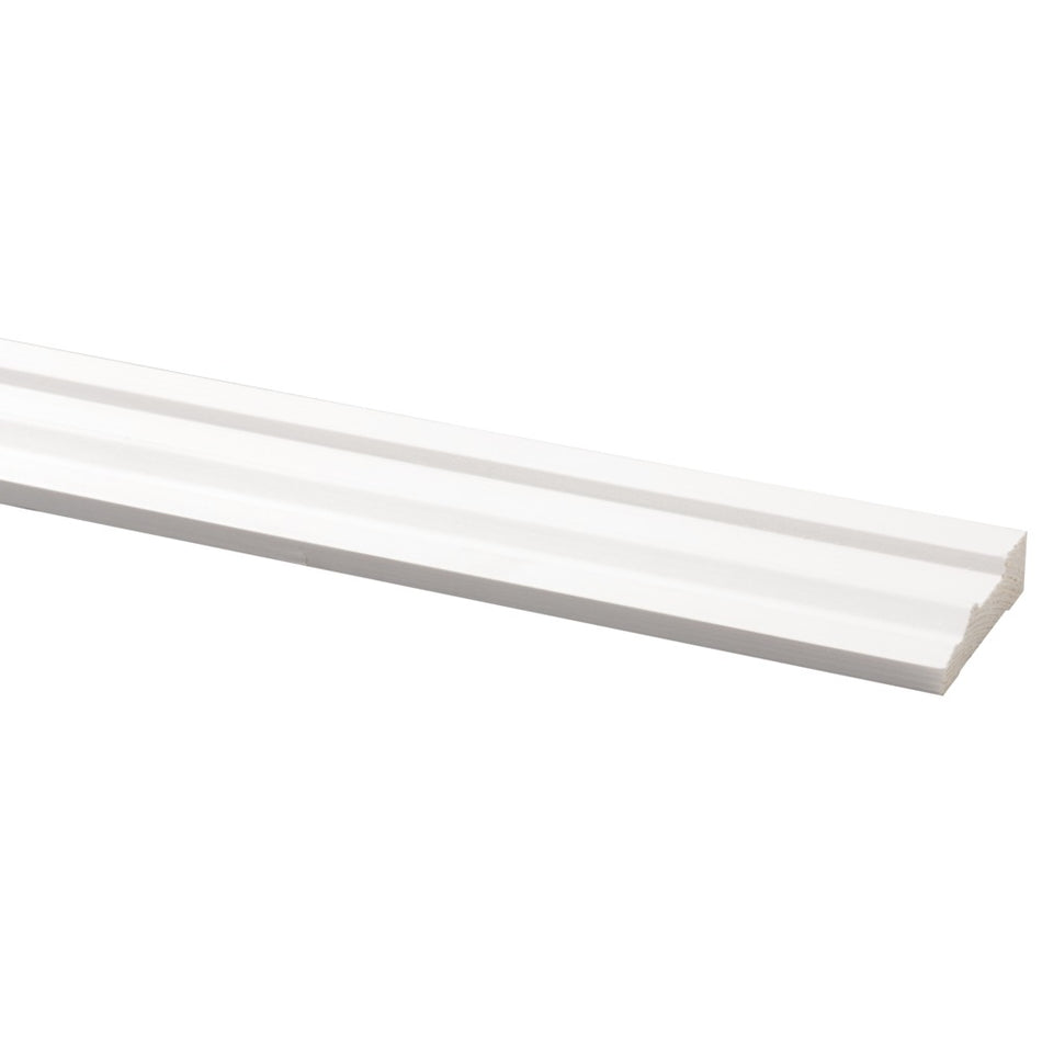Deurlijst Grenen Wit Gegrond 15x57x2700mm FSC Mix 70%-597870