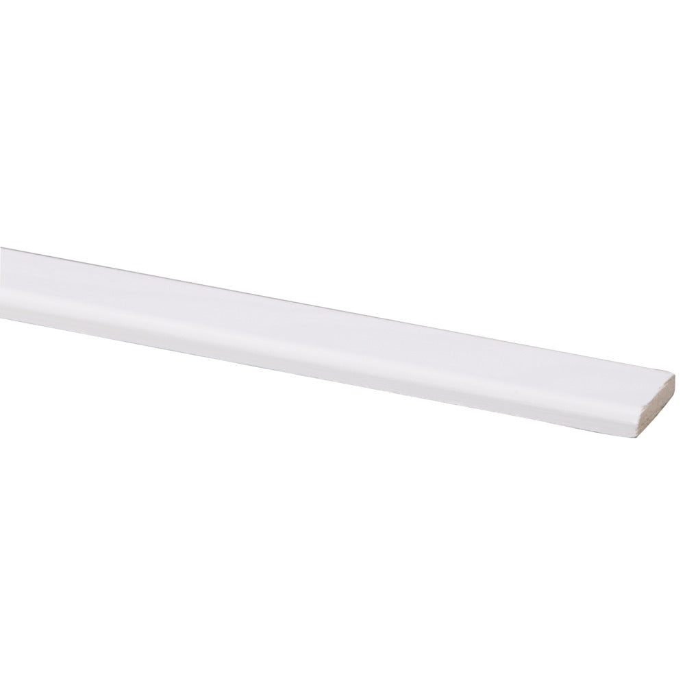 Afdeklijst Grenen Wit Gelakt 5x22x2700mm FSC Mix 70%-597878