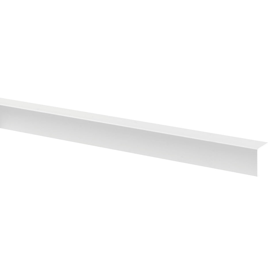 Hoekprofiel Kunststof Wit-597915