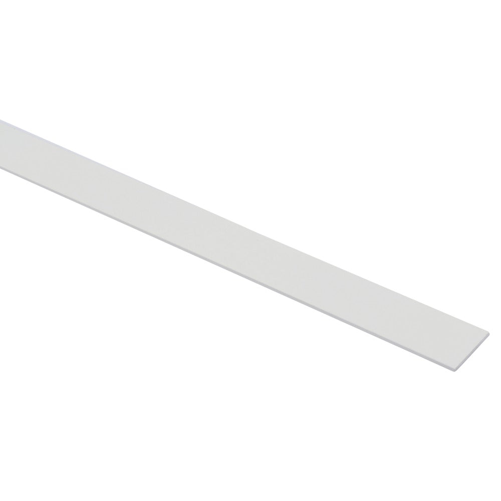 Platprofiel Aluminium Wit-598787