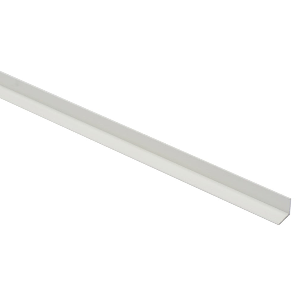 Hoekprofiel Aluminium Wit-598789