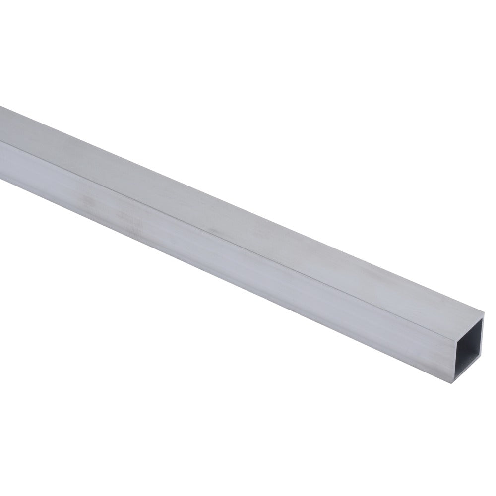 Buis Vierkant Aluminium Grijs-598839