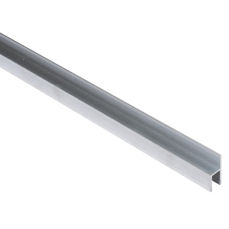 Stoeltjesprofiel Aluminium Grijs 26x8x15x1,5x2500mm-598841