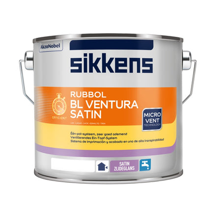 Sikkens Lak Rubbol BL Ventura Satin Mengbasis N00 2,5L-599688