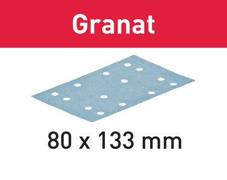 Festool Schuurpapier Granat STF 80x133mm-599901