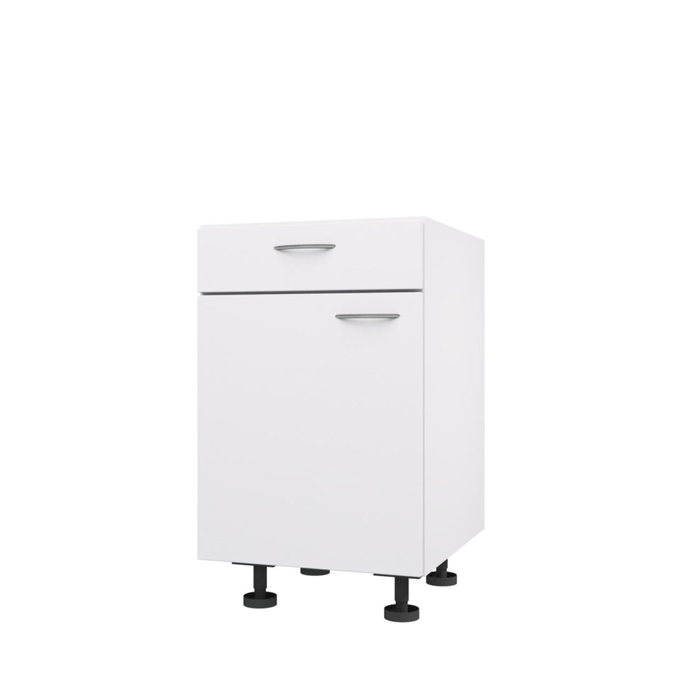 Bribus ECO Onderkast Rechts Wit 50cm FSC Mix 70%-599929