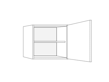 Bribus ECO Bovenkast Links 30x57cm 1 Deur FSC Mix 70%-599942