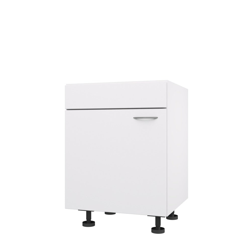 Bribus ECO Gootsteenkast Rechts 60cm 1 Deur Met Schijnlade FSC Mix 70%-599983