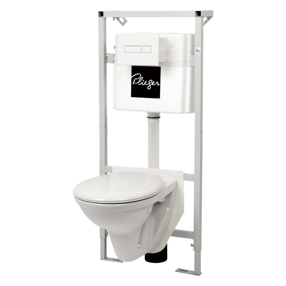 Plieger Flair Inbouwreservoirpack dual flush wit-600646