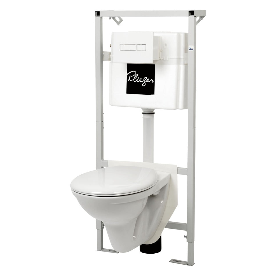 Plieger Flair Inbouwreservoirpack dual flush wit-600646