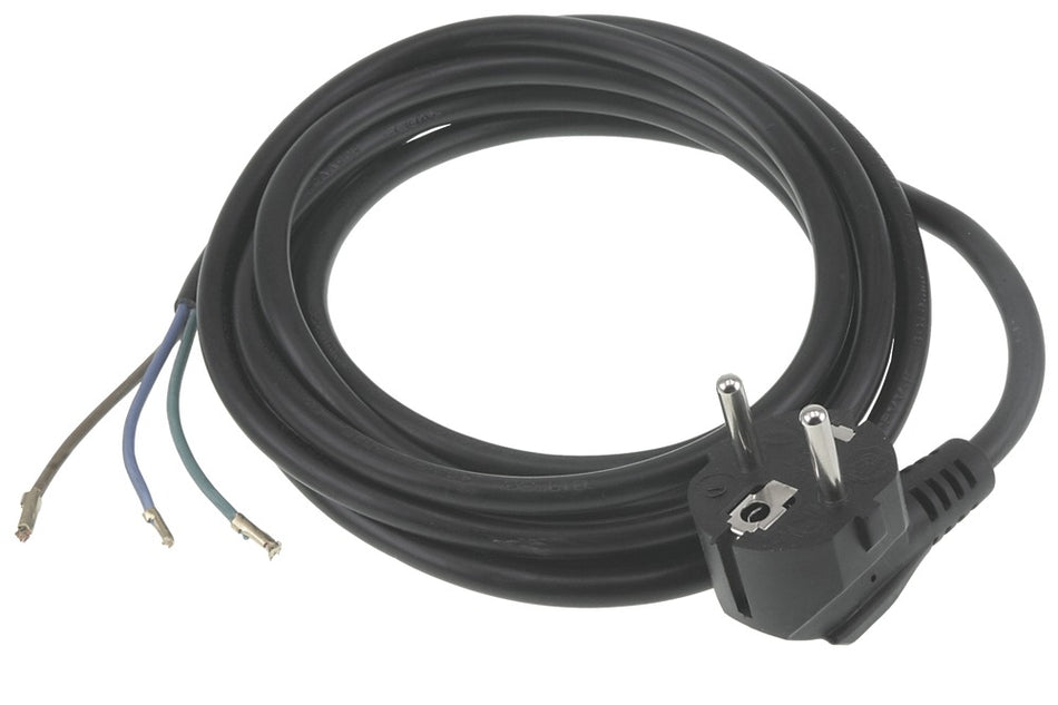 Q-link Aansluitsnoer Zwart 2500W 3x1,0mm2 2,5m Randaarde-600910
