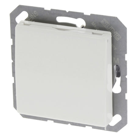 Jung Contactdoos AS500 Inbouw 1-Voudig Polarwit Met Klep-600994